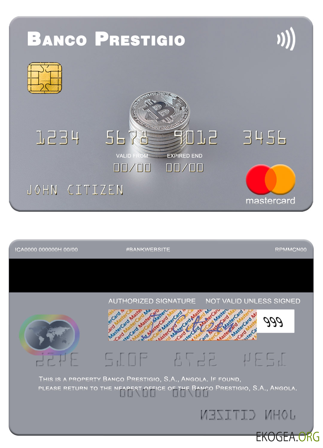 Angola Banco Prestigio, S.A. mastercard 1